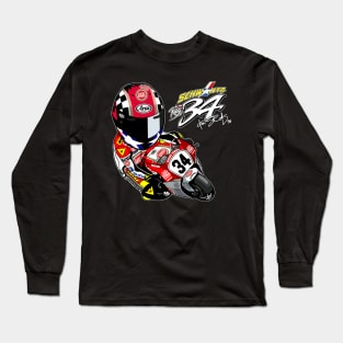 Kevin Schwantz Lucky Strike Suzuki Tribute Long Sleeve T-Shirt